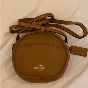 Coach leather canteen bag